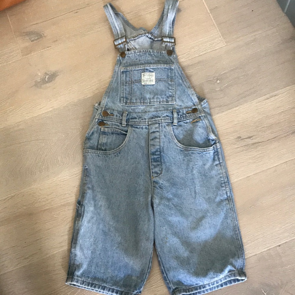 VINTAGE GUESS short overalls